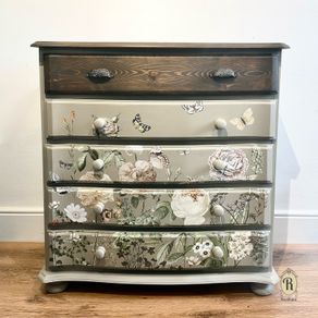 Floral Chest of Drawers