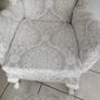 Queen Ann Chair & Footstool Image 2