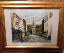 Framed Signed Waterford Clock Tower by Philip Gray 28 euro