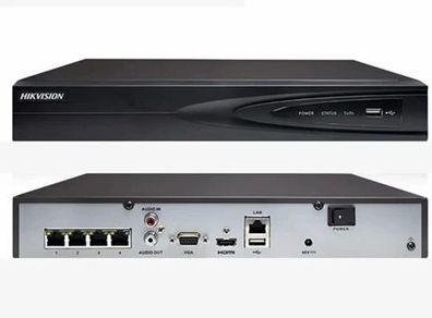 Hikvision 4ch POE NVR 2TB