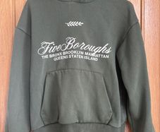 H&M Men's Cropped Hoodie Size Small