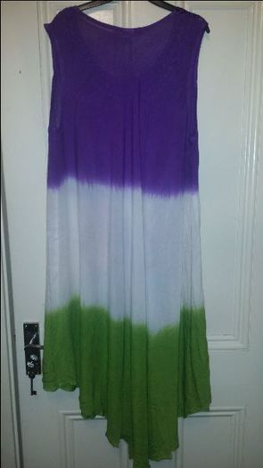 Summer ombre midi dress butterfly size UK20 EU48 Postage included