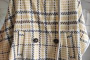 Designer See by Chloe wool cape coat poncho vest jacket S/M    80% wool