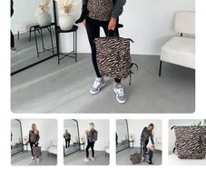 Brand new matching baby carrier & bag