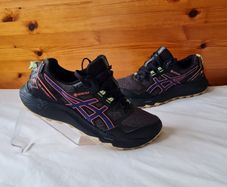 asics gel sonoma 7 gtx black/grey/pink Size 7 eu 39.5 in excellent condition
