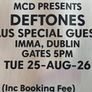 Deftones (+ IDLES) Front Standing x 1 Image 2