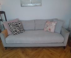 Grey couches/sofas