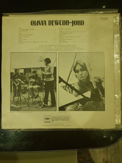 Olivia Newton John on vinyl