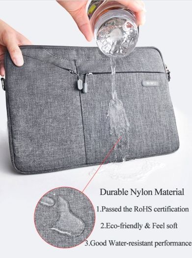 Commuter Laptop Bag Black 15.6inch