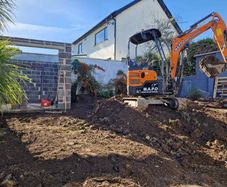 Digger hire + Driver/ Building services