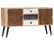 Sideboard 118x30x62 cm Solid Mango Wood