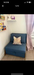 single sofa bed (futon)