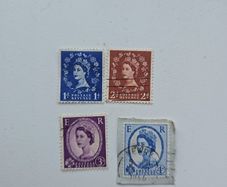 Bristish, postage revenue stamps