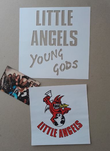 LITTLE ANGELS Young Gods box set Hair Metal Rock