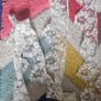 Large Fabric Bundle: Satin, Sequins, Tulle, IKEA Designer & Furnishing Fabrics Image 6