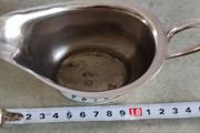 Silver Plated Small Vase Greavy Dish.