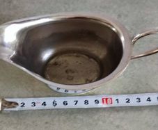 Silver Plated Small Vase Greavy Dish.