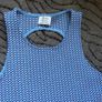 Zara Blue White Dress  Size 8-12 Image 2
