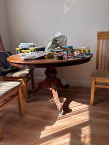 Solid Wood Antique Round Table