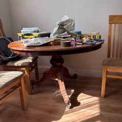 Solid Wood Antique Round Table