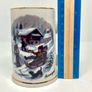Vintage Mug / Cup Winter Scene Image 4