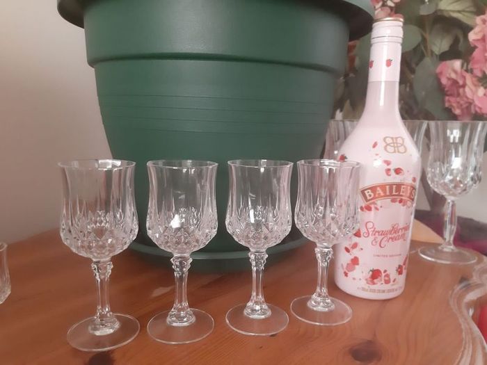 Cristal D'Arques wine glasses