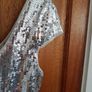 Armani exchange squin dress silver Size L / 14 Image 5