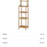 shelving unit bamboo Image 2