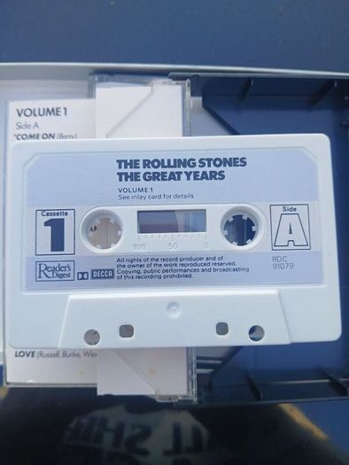The Rolling Stones cassette set