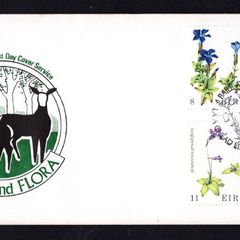 1978 Ireland Fauna & Flora: Flowers Commemorative Stamps Illustrated The Irish Times First Day Cover (FDC)