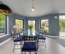Wrought Iron Dining Tables with Glass Top 10 Seats