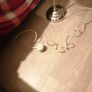 Silver metal lamp Image 3