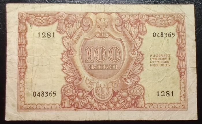 100 Lire 1951 Italy
