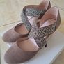 Ladies Lotus Wedge Sandles - New Image 3