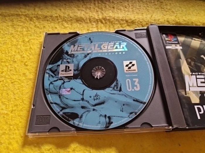 Metal Gear Solid Special Missions PlayStation1 Ps1 PlayStation2 Ps2 games Original