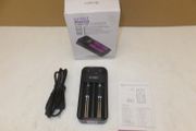 2 Slots Charger for 3.7V Rechargeable Li-Ion Battery