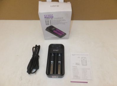 2 Slots Charger for 3.7V Rechargeable Li-Ion Battery