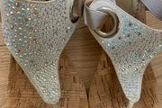 White Mountain Cork Wedge Sandals