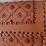 wallet purse boho style handmade genuine leather, India Image 2