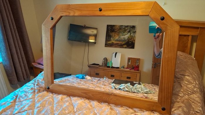 Mexican pine mirror
