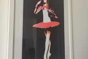 Solus "Ballerina Boxer" Signed Limited Edition Lithograph, Custom Framed