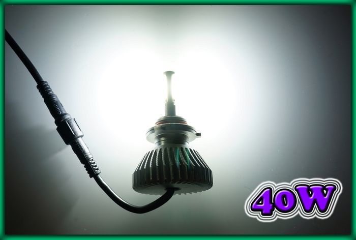 Led Headlight, Foglight Bulbs 40w 6000k Very Bright - H1, H4, H7, H8, H11, 9005, 9006