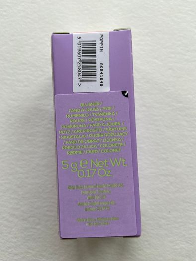Glow hub buff blush glo up colour stick in Poppin 5 g
