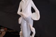 Small Vintage Goose Girl Figurine