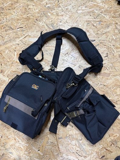 Clc workwear tool belt with braces