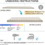 Roll Up Floor Mattress Double, 10cm Thick Portable Futon Mattress, High Density Foam Foldable Mattress, Folding Guest Bed Sleep Mattress for Travel, Car Tent, 190x120cm, Beige Image 5
