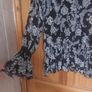 Black and white floral top (free post) Image 8