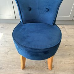 Blue Velvet Chair