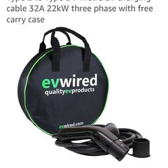 EV Wired brand charging cable outlander