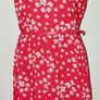 Oasis Red Skater Dress S16/42 Image 2